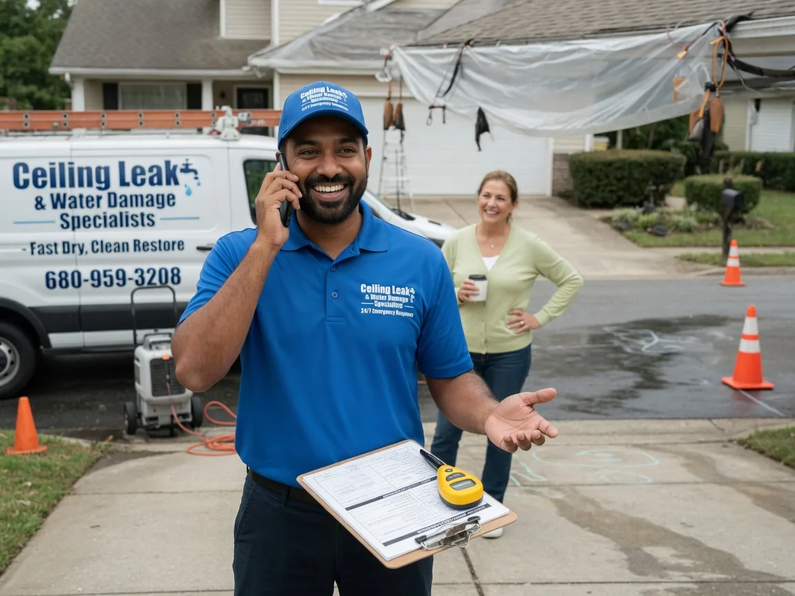 Ceiling Leak Cleanup Allred, TN FAQs