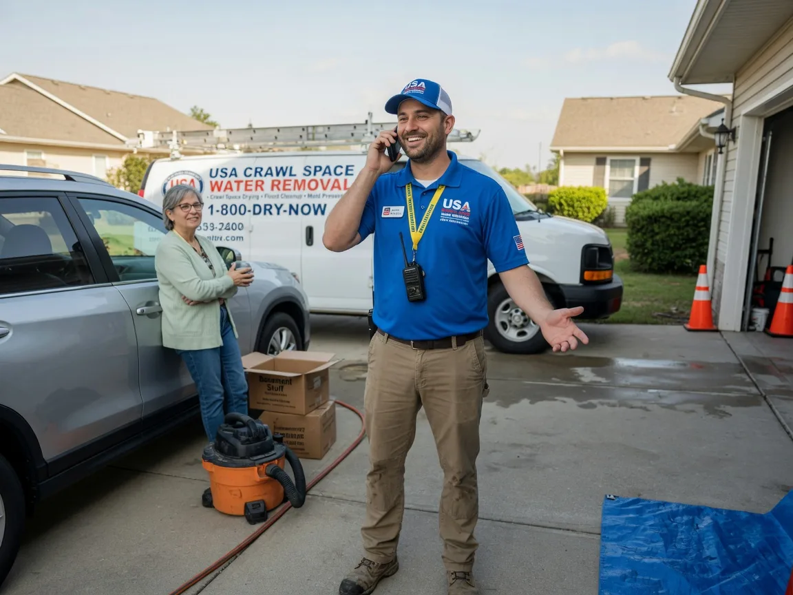 Crawl Space Water Removal Allred, TN FAQs